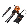 LawnMaster BV1210 Electric Blower Vacuum Mulcher 12 Amp 2-Speed Adjustment
