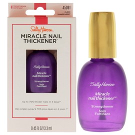 Sally Hansen Miracle Nail Thickener™, Nail Strengthener, Includes Calcium and Ceramic Gel Formula