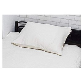 16.9 x 23.6 inches (43 x 60 cm), 100% Cotton, 4-ply Gauze, Pillow Case, Absorbent, Night-Sweat, Comfortable, Sleepy, Safe, Gauze Fabric, Prevents Stuffiness, Prevents Night Sweat, Smooth Sensitive