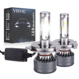 Fit for Honda Ridgeline 2006 2007 2008 2009 2010 2011 2012 2013 2014 LED Headlight Bulbs, Super Bright LED Conversion Kit 16000LM, H4 9003 High Beam and Low Beam, Pack of 2