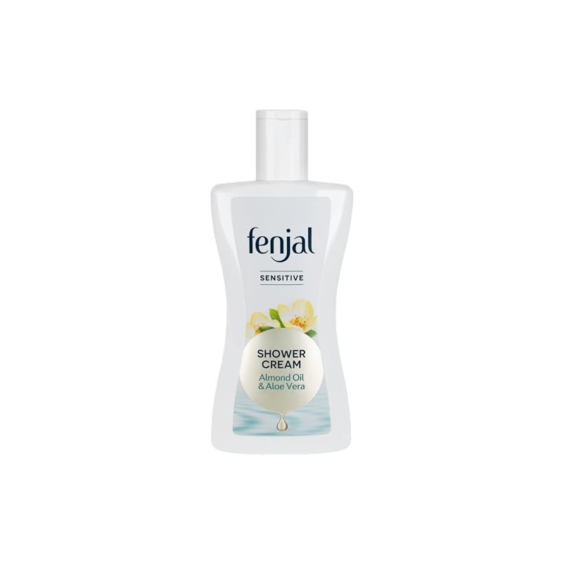 Fenjal Sensitive Body Shower Crème, 200ml, Almond Oil & Aloe