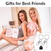 Yuunheg 2PCS Best Friend Birthday Gifts for Women,Cute Black White