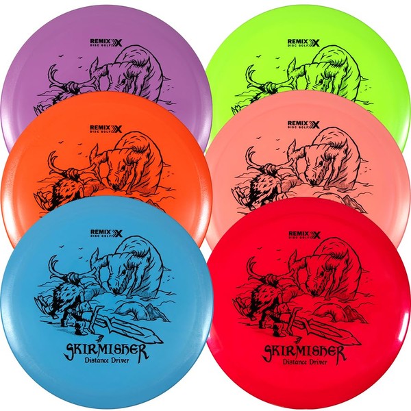 Remix Skirmisher Disc Golf Fairway Driver 6-Count Variety Pack