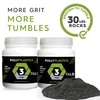 Polly Plastics Rock Tumbler Media Grit Refill, Pre-Polish 500 Silicon