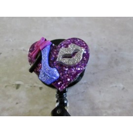 ID BADGE RETRACTABLE REEL HIGH HEELS, MEDICAL,NURSE,