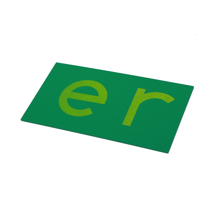 Adena Montessori Lower Case Double Sandpaper Letters
