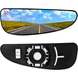 Convitex Passenger Side Extension Long Arm Mirror Lower Convex Glass with Holder for Ram ProMaster 1500 2500 3500 for 2010-2023