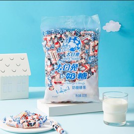 White Rabbit Candy，White Rabbit，Chinese Candy，500 Gram，About 90 pieces，Desserts, Wedding,Easter,Rabbit Toffee,Shanghai Specialties Snacks Childhood Tastes(1)