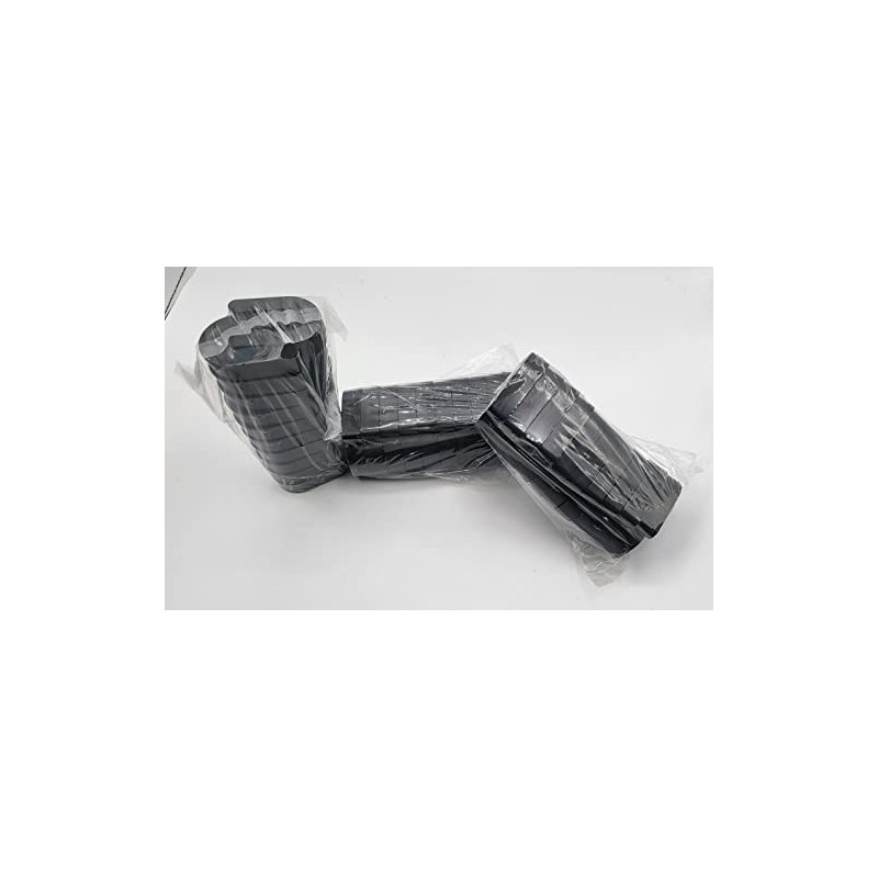 1/2" x 1-1/2" x 2" Black - Plastic Horseshoe Shims