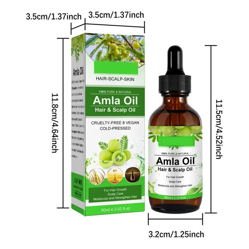Mzl Aceite Capilar Amla Oil For Crecimiento Cabello