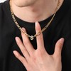GLITTO D Initial Necklace for Men Boys Teen Teenage Teenagers