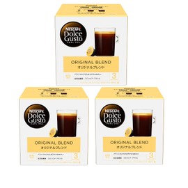 Nescafe Dolce Gusto Original Blend Capsule, 16 P x 3 Boxes [Regular Coffee]