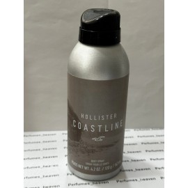 Hollister California Coastline Body Spray Mist For MEN 4.2 oz  NEW