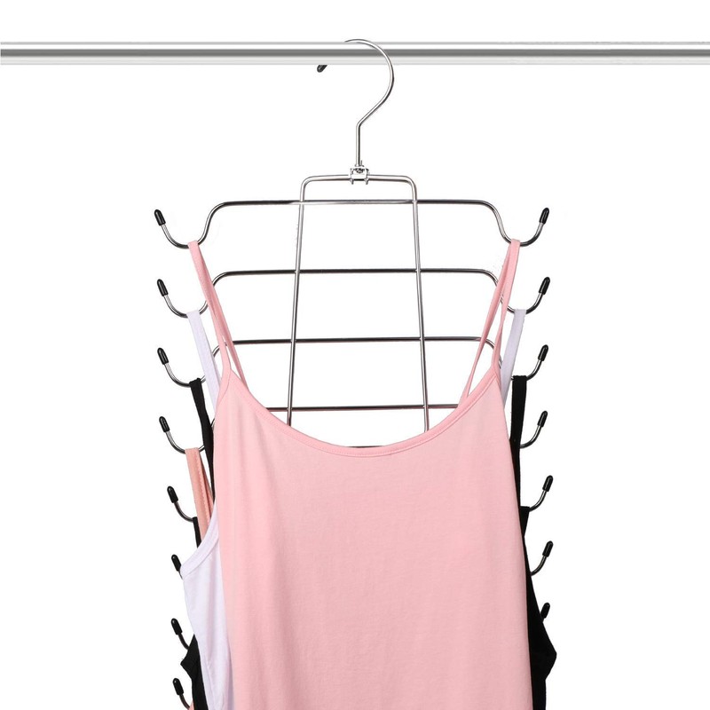 Aptech Tank Tops Camisole Clothes Hanger Closet Organizer for Metal