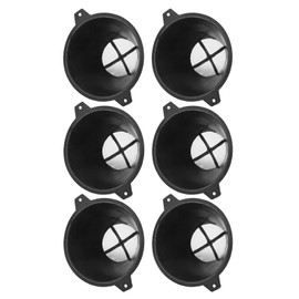 Water Based Paint Filter High Efficiency Easy Clean 6 Pieces Corrosion Resistant No Clogging Fine Workmanship Plastic Paint Sieve for Car Paint