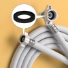 Nicear 8 Pieces 3/4 Inch Shower Head Filter Washers and