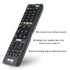 Richer-R Replacement Remote Control,Smart TV Remote Controller for Sony RM-ED054,Black