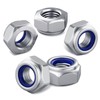 15PCS M8 Nylock Nuts, HOLMOL 8mm Locking Nuts, DIN 985