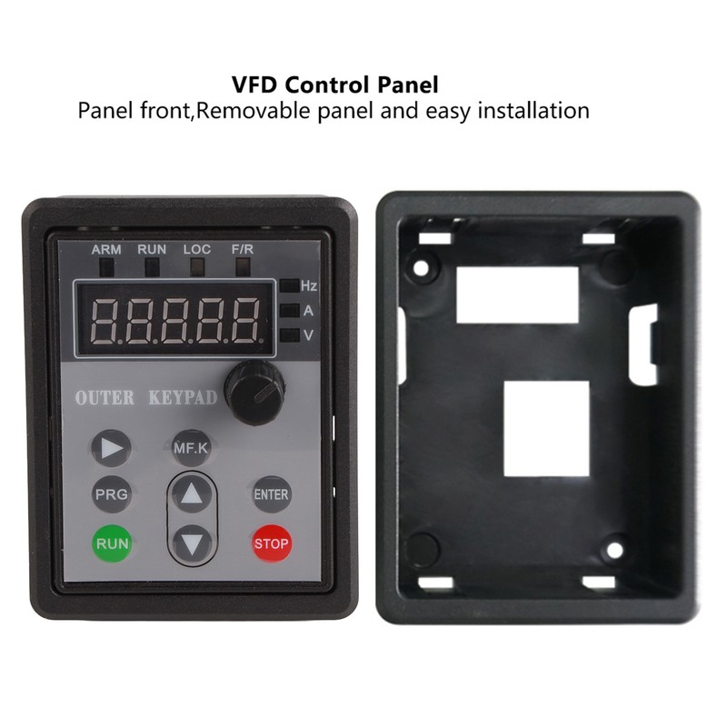 Inverter Control Panel VFD Frequency Converter Panel Replacement for SKI780