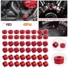 Unbranded CNC Engine Bolt Cover Caps Kit For Harley Softail