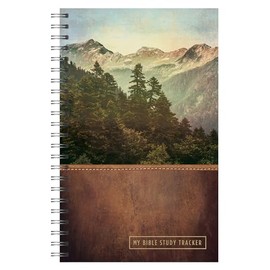 My Bible Study Tracker: Leather Forest