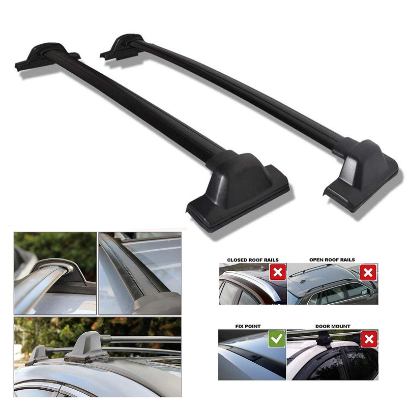 JDMSPEED New Car Top Roof Rack Cross Bars Luggage Cargo