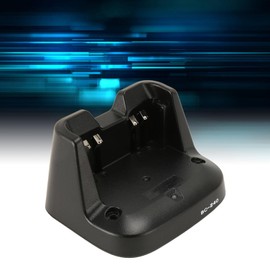 Walkie Talkie Desktop Charger with Fast Charging Indicator Light - 2 Way Radio Charging Base, Portable for Travelling, AC 100‑240V Input, for IC V86 IC U86, BP 298 BP298