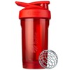 BBSTT24 RD Blender Bottle, Mixer, Shaker Bottle, Strada Tritan 24