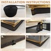 sunoyar Bed Couch Blocker, L394 x H4