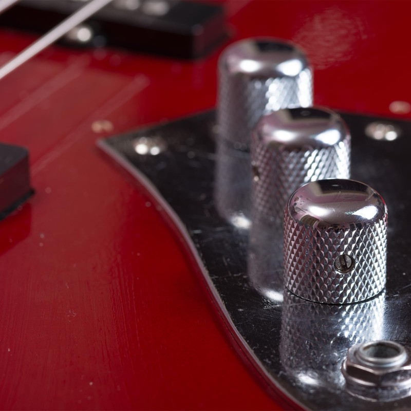 sourcing map 1 Pcs Aluminium Potentiometer Knobs, 1/4" (6mm) Universal