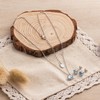 Philip Jones March (Aquamarine) Birthstone Necklace & Earrings Set Created