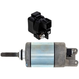 NICHE Starter Motor Solenoid Kit for 2009-2018 Suzuki King Quad 750 LTA750 31100-31G10 ATV