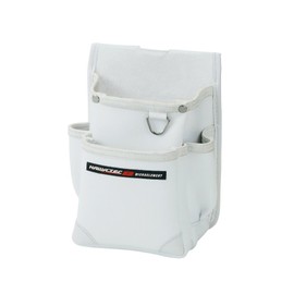 Prostar KE-821W Small Waist Bag for Electricians, 2 Tiers, White