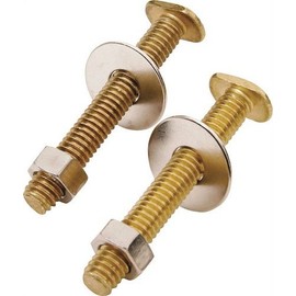 Toilet Bolt Set 5/16x2-1/4 Brs