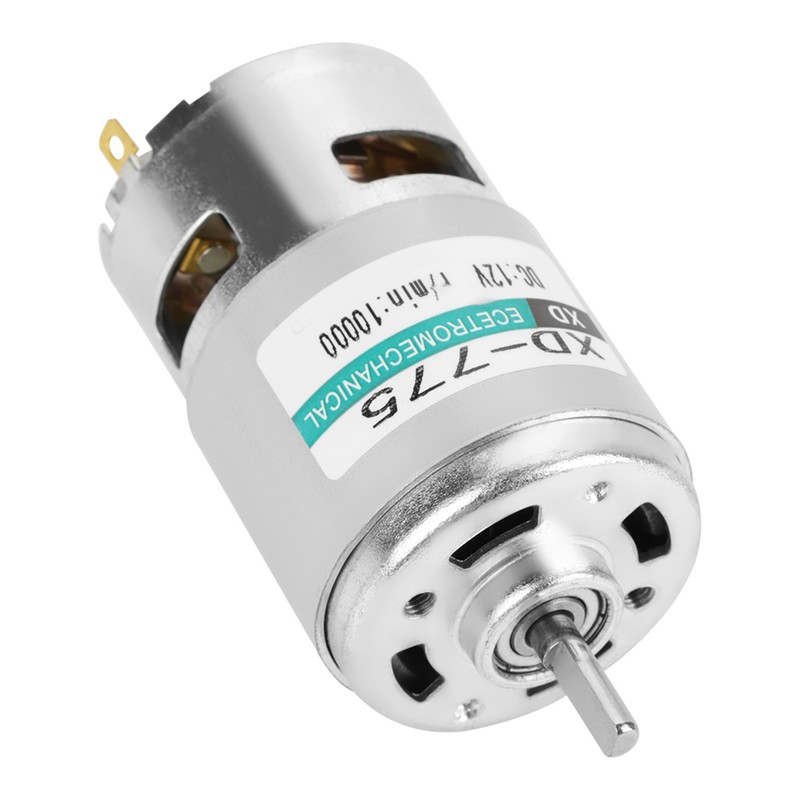 XD-775 12V High Speed Low Noise Double Ball Bearing Brush