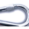 Fire Brigade Carabiner Hooks with Screw Cap Diameter 9 x