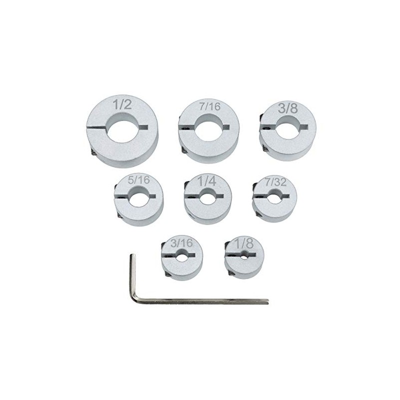 Professional Stop Collar Set - Drill Bit Depth Stop -