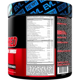 Shredding Pre Workout Powder - Evlution Nutrition Ultimate Pre Workout Supplement with L-Carnitine and Capsimax for Intense Body Toning Energy Focus and Gains (30 Servings) - Fruit Punch