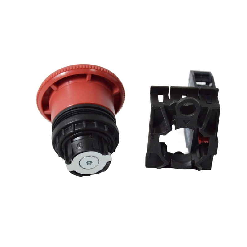 Emergency Stop Button AC 690V 10A Red Sign Plastic Shell