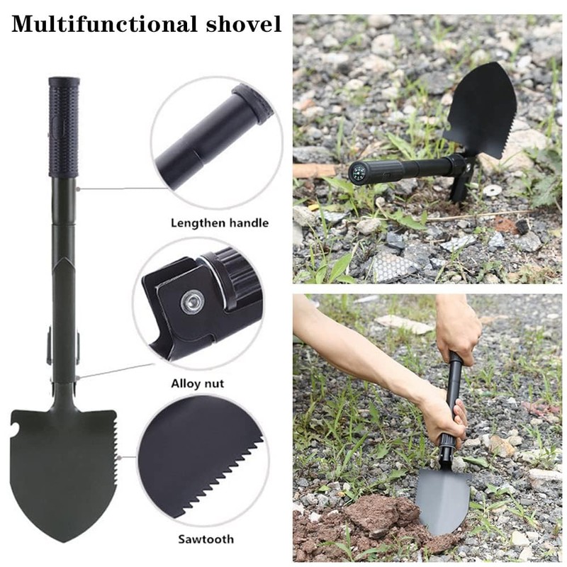 HAIPHAIK Car Emergency Roadside Kit - Roadside Assistance Emergency Kit,