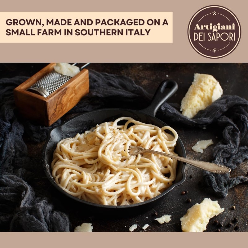 Cacio e Pepe Pasta Sauce, Creamy Cheese and Pepper Pasta