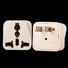 Europe to US Plug Adapter, UK to US Plug Adapter, India to US Plug Adapter, Universal Travel Adapter for USA, Europe Australia UK Italy to American Outlet Plug Adapter-Type A (4)