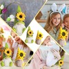 Snowtain Gnome Figures, Pack of 2 Spring Sunflower Gnome, Cute