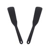 Silicone Spatula, Egg Omelette Crepe Brownie Thin Rubber Spatula Set