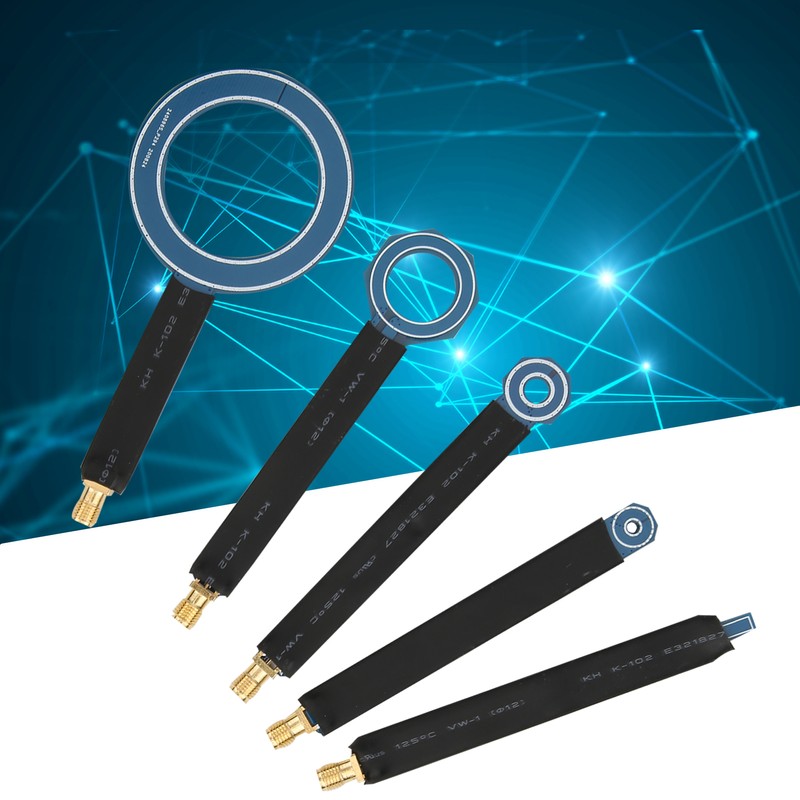 5Pcs NearField Magnetic Probe Antenna Interference Source Localization for Guided