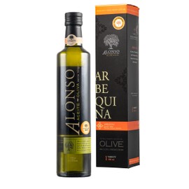 Alonso, Extra Virgin Olive Oil, Chile, 2024 Harvest, Gold NYIOOC 2022, 420 mg/kg High Polyphenols, .11 Acidity Single Source, Family Farm, 500ml (16.9 FL) (Arbequina)