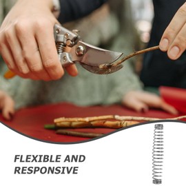 Generic Garden Pruning Shears Spring: Stainless Steel Pruner Replacement Springs Trimming Scissors Spring for Pruning Shears Tool,3 pcs