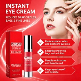 Instant Eye & Face Lift Cream: Rapid Under Eye Bags,Wrinkles (3 Pcs)
