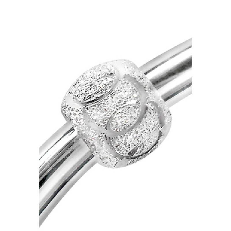 Golf Goddess Stroke/Score Counter Bracelet - Silver Circle Bead