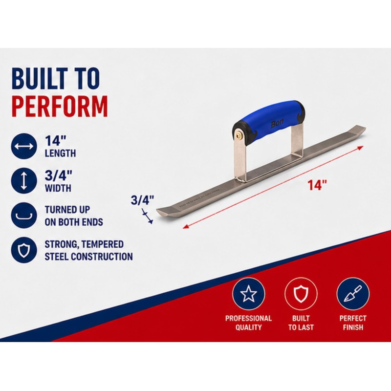 Bon Tool Sled Runner Half Round 14" x 5/8"
